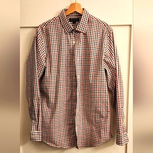 Banana Republic men’s button down long sleeve Non-Iron Tailored Slim Fit Size L